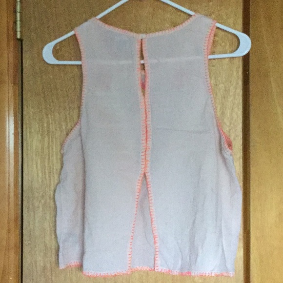 NWOT Aerie Embroidered Boho Top - Picture 2 of 9
